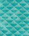 Aqua Green Lattice Patterned Kurta with Striped Placket
